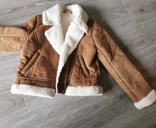 Girls faux fleeced jacket