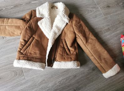Girls faux fleeced jacket