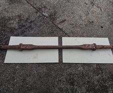 Old Type Farm Cart Axel.