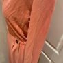 Massimo Dutti coral viscose mix dress size 8 Image 3