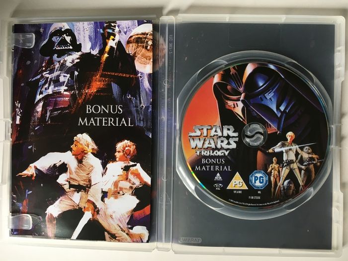 Star Wars Trilogy (IV - V - VI) (Silver Boxset) Harrison Ford, Mark Hamill & Carrie Fisher [3xMovie 4DVD]