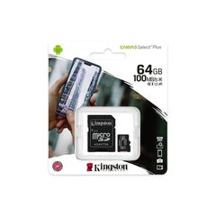 Kingston Canvas Select Plus Micro SD 100 MB/s 64GB