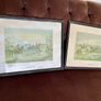 Set of Two Early 20th Century Vintage Framed Fox Hunt Lithographs Image 2