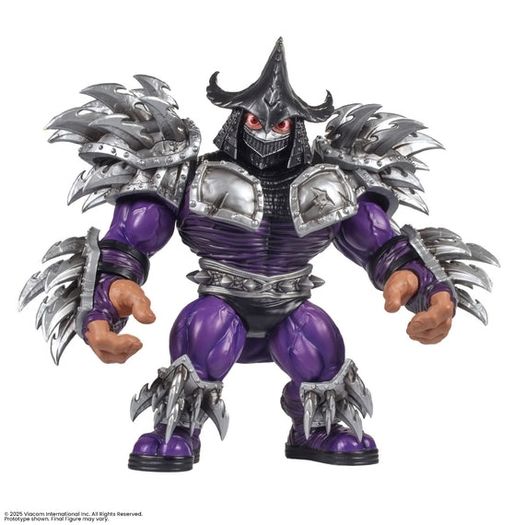 Mondo Teenage Mutant Ninja Turtles SUPER SHREDDER Soft Vinyl Figure Set
