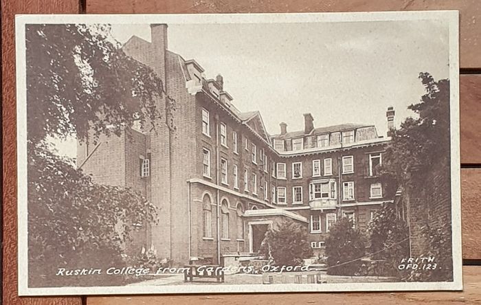 Ruskin College Oxford (B&W) Postcards