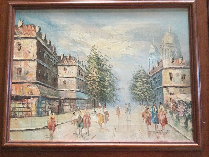 Art - Vintage Oil on Canvas.