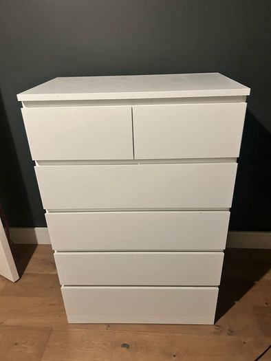 2 x Ikea wardrobes & 1 chest of drawers