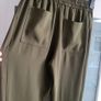 M&S khaki lightweight combat pants with cuffed ankles Sz 12 Image 7