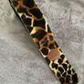Leopard Print Fur Guitar Strap Image 2