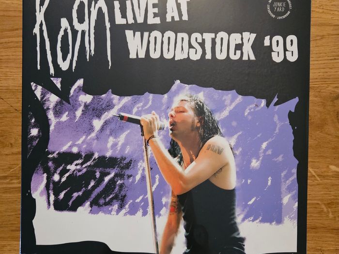 Korn "Live At  Woodstock '99" Vinyl Album