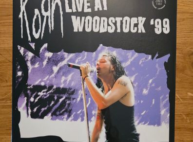 Korn "Live At  Woodstock '99" Vinyl Album