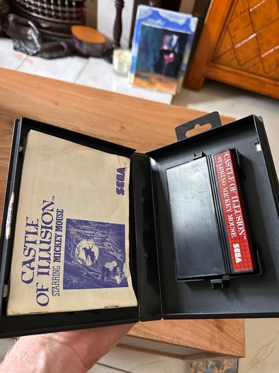 Sega Master System console and games Sonic