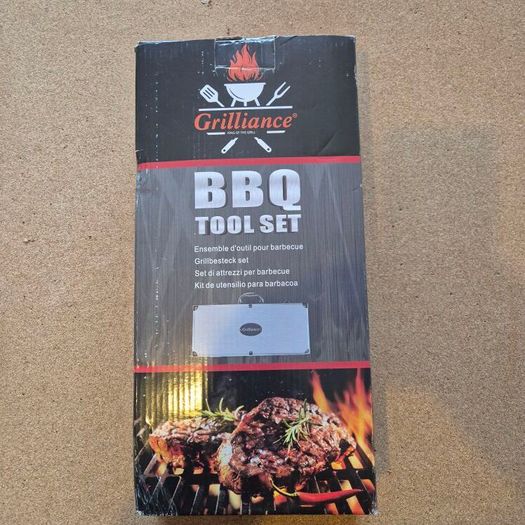 BBQ Tool Set, 26 Pieces with Probe, Brand New