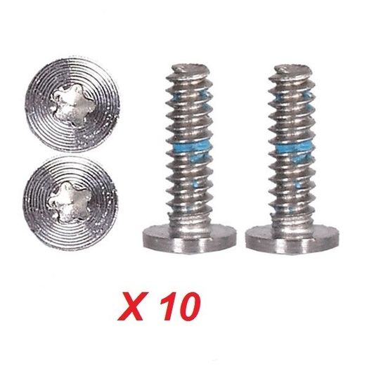 10 X 5 Point Star Pentalobe Bottom Screws for iPhone 4 4S 5