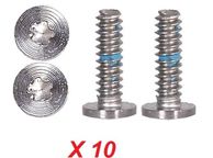 main image for ad 10 X 5 Point Star Pentalobe Bottom Screws for iPhone 4 4S 5