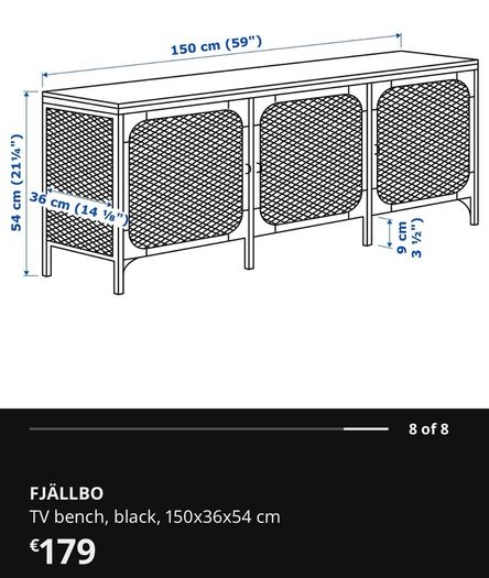 IKEA TV Unit Industrial Style