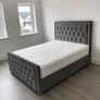 Hilton Divan Double & King Size Bed Frame With Drawers Image 8