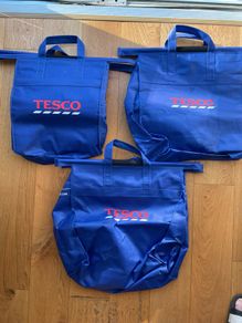 Large Tesco Self Scan Shopping Bags