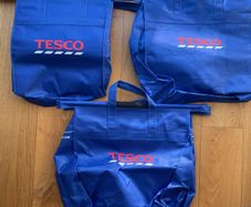 Large Tesco Self Scan Shopping Bags