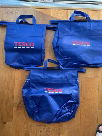 Large Tesco Self Scan Shopping Bags