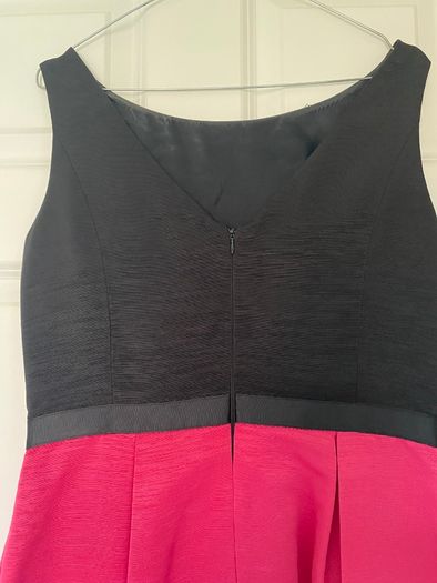 Eliza J Black/Pink embellished dress. Sz10
