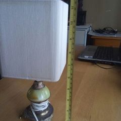 brass,onyx lamp