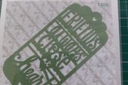metal die tag
