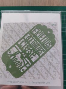 metal die tag