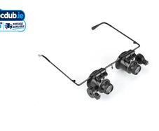 20X Magnifying Magnifier Eye Glasses LED Light