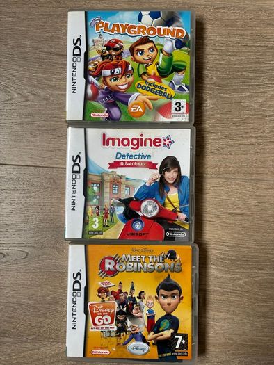 x9 DS games: kids' titles and puzzlers