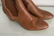 BNWT Leather Ankle Boots, size 6.5