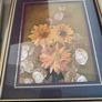 Vintage Still life Framed Art Floral Print. Image 6