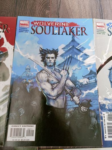 Wolverine Soultaker Complete 5 Issue Comic Book Set Marvel