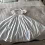 Fiona Todhunter exclusive design ivory silk dress (6y) Image 7