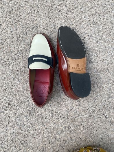 Grenson ladies leather shoes