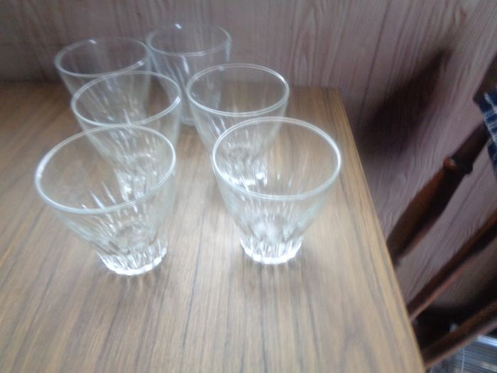 Vintage Drinking Glasses x 6 for Sale
