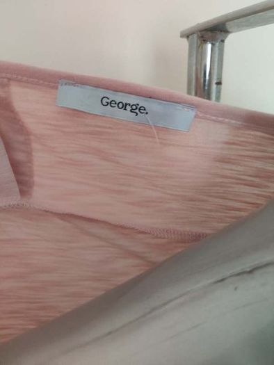 George pink salmon top size UK20 EU48 Postage included