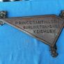pair of Victorian industrial cast iron name plates Image 6