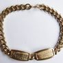 Vintage Gold Plated Bracelet length 7,5" Image 2