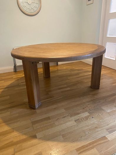 Solid wood kitchen table