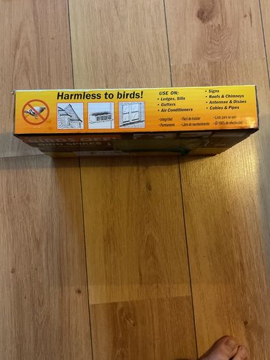 Bird Spikes Kit with Adhesive Glue Brand New