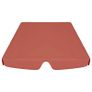 Replacement Canopy for Garden Swing Terracotta 188/168x110/145cm Image 4