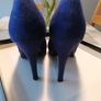 New Look Royal Blue Court Shoes Size 6 Image 3