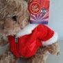 New teddy with red coat tags attached Image 3