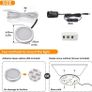 6pcs LED under cabinet lights lamp kitchen cabinet light flat surface-mounted spotlight spot SET Image 2
