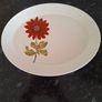 Vintage Johnson Bros Snowhite casserole dish and oval plate Image 3