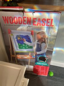 Wooden easel