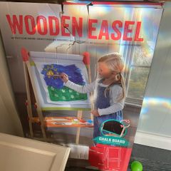 Wooden easel