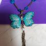 Vintage Costume Necklace.  Length  : 12". Image 2