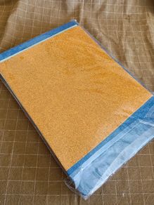 Glittery sticky backed foam card